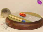 IFA W50 Fire Truck T-scale 1:450 vehicle Hand-painted Metal Model