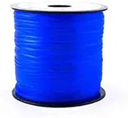 Neon Blue Plastic Craft Lace Lanyard Gimp String Bulk 100 Yard Roll