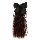 Natural Kids Ponytail Wig Long Headwear Hair Accessories for Children