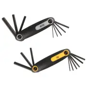 17pcs Allen Wrenches Sets, Folding Metric and Standard SAE Hex Key Set for Ho...