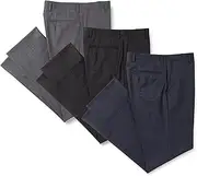 KONAKA(コナカ) 7 Men's Hemming Tape Included, Set of 3, No Tuck Pants, Long Pants, No Tuck 3 Piece Set