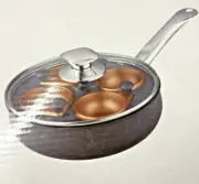 Egg Poacher by Parini, Copper, New in Box complete set