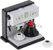 1:12 Dollhouse Mini Coffee Machine Set Coffee Maker Pub Kitchen Accessories