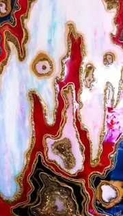 47x28 ınc. Original Handmade Resin Geode Artwork, Abstract Large Wall Painting.