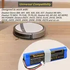 For Ecovacs Deebot Ozmo 900 901 905 920 930 937 DN55 14.4V 3.0Ah Li-ion Battery