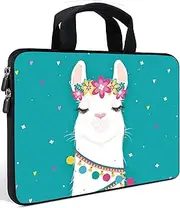 AMARY14 15 15.4 15.6 inch Laptop Handle Bag Computer Protect Case Pouch Holder Notebook Sleeve Neoprene Cover Soft Carrying Travel Case for Dell Lenovo Toshiba HP Chromebook ASUS Acer (Alpaca)