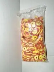 Kervan 5lb Bulk Halal Peach Gummy Rings