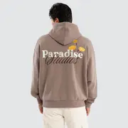 [Nomadic Paradise] California Oversized Hoodie Brown