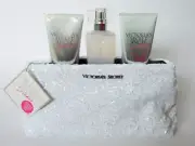 VICTORIA'S SECRET ANGEL DREAM 3 PIECE SEQUIN CLUTCH BAG GIFT SET *BRAND NEW