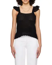 needle knitted vest S,XS,L,M Multicolor