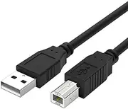 MIDI Controller USB Cable USB B MIDI Cable Cord Compatible for Akai Professional MPK Mini MKII MK3,APC Key 25,APC Mini,APC40MKII, MPD218,MPK225,MPK249,MPK261,MPC X One,LPK25,MPX8,MPK Mini Play 10 Feet