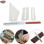 New Guitar Fret Crowning Luthier File Leveling Grinding Tool Kits Guitar Repair