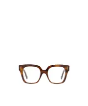 Loewe Square Frame Glasses 51 Brown