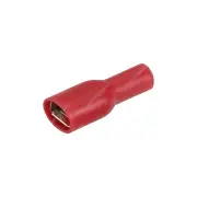 Narva Female Blade Red Spade Crimp Terminal 3mm Fully Insulated 56142