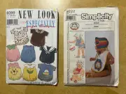 2 Simplicity PATTERNS ~ 6399 & 9222 ~ Size 7-24 LBS ~ 039363181941 & 03936309180