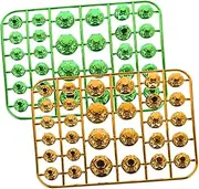HEALEEP 2sets Motorcycle Decorative Screw Caps Engine Bolt Covers for Enhanced Appearance Performance Material Fit for Motorbike Modification