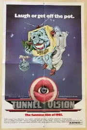 Chevy Chase TUNNEL VISION 1976 27x41 Org Movie Poster 2506