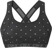[CW-X] (シーダブリューエックス/ワコール) Wacoal HTY128 Women's Sports Bra, 5-Way Support, Cross-Back Style, Sweat Absorbent, Quick Drying, Wireless, Marathon, Worn by Mai Asada
