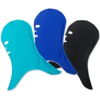 在飛比找Very buy優惠-游泳頭套防水母防曬面罩防風游泳帽浮潛裝備潛水臉基尼