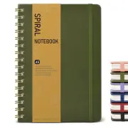 Graph Spiral Journal Notebook, A5 Hardcover Spiral Journals for Women Men, 100 G