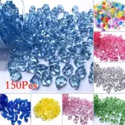 Transparent Acrylic Gem Stone Ice Rocks for Vase and Plant Decoration 150pcs
