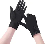 [LEIXIUSM] Driving Gloves Women's Summer Touch Screen Thin Breathable Short Riding Handguards Autumn Elastic