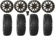 System 3 ST-3 15" Wheels Br 32" RC500S Sticky Tires Can-Am Commander Maverick