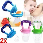 Baby Fruit Feeder Pacifier Infant Teething Relief Fresh Food Nibbler BPA Free