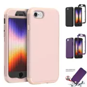 For Apple iPhone SE 3rd/2nd Gen/7/8 Case Hybrid Shockproof Heavy Duty Back Cover