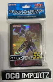OCG YUGIOH KONAMI Official Card Sleeves Deck Protectors Powercode Talker 55pcs