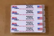 FIVE NEW REGAL Tap set #5/32 UNC 2 FLUTE Machinists NOS NIB MADE IN USA