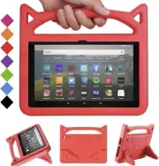 Amazon Kindle Fire HD 8 Kids Tablet Case With Handle Red NEW