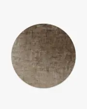 185' Round | Machine Washable Runner Rug | Kid & Pet Friendly | Indoor Rug | Impasto Natural Tufted Rug | Ruggable