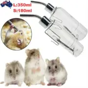 Pet Drinking Water Bottle Small Animal Cute Rabbit Guinea Pig Hamster Feeder AUS