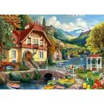 HOUSE BY THE POND 1000-PIECE PUZZLE