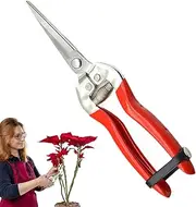 Garden Shears,Stainless Steel Garden Clippers Bonsai Tools | Plant Trimming Pruners For Fruit Trees Grapes Vines Oranges, Harvesting Tool