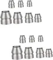 2sets Taper Wedge for Hammer Sharpener Ax Handle Mortise and Tenon Axes Jig Sedge Hammer Steel Wedge Drainage Hammer Mower Fix-Blade Felling Axe Drill Iron 7pcs*2