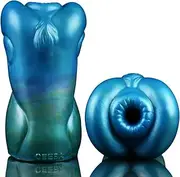 GEEBA Landing Pod Inspired Masturbator, Single Tunnel Penetration Sextoy, Close-ended Stroker, Alien Exploration Fantasy and Animated Arousal Sex Toy