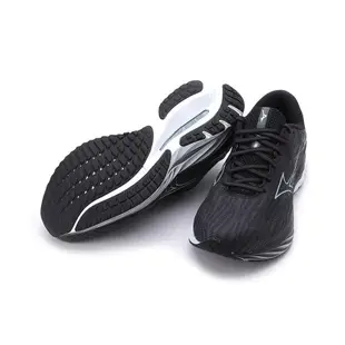 MIZUNO RIDER 27 超寬楦慢跑鞋 黑 J1GC230402 男鞋