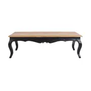 Provincial Oak Coffee Table Black