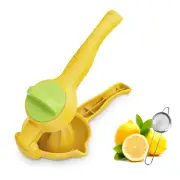Lemon Squeezer, Manual Citrus Juicer, Lemon Juicer with Rotating Hinge Blade ...