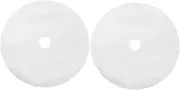 16 Pcs Round Silicone Dehydrator Sheets, Non-Stick Fruit Dehydrator Mats, Reusable Steamer Mat Mesh Sheet