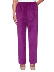 Alfred Dunner Classic Wale Corduroy Pull On Proportioned Short Pant 08410