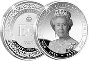 Queen Memorial Coin | Queen Triibute Coin | Queen Elizabeth Commemorative Coin | Handmade Queen Elizabeth II Medallion | Beautiful Her Majesty Queen Uncirculated Coin for Collector