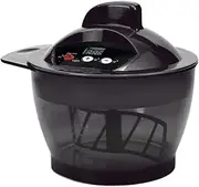 harayaa Electric Hair Salon Coloring Bowl Automatic Mixer with USB Cable Portable for Hairstylists, Black