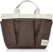 Kacha 2001-4069 Tote Bag, Three-Pocket, Lunch Bag, Braun