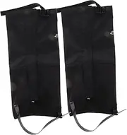 [Kisangel] 1 Pair Boots Accessories for Leg Gaiters Hiking Boot Gaiters Ski Boot Gaiters Hiking Legging Covers Leg Guard Leg Sleeves Shoe Cover Camping Nylon Men and Women
