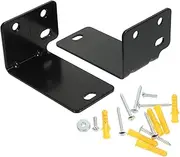 LABRIMP Sound Bar Wall Mount Bracket High Strength Mounting for Tv Space Saving Floating Shelf for Living Rooms Bedrooms and Offices Easy Installation with Instructions