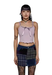 [dELiA*s by Dolls Kill] Evening In Roma Crop Cami - Mauve