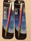 2X-- MAX FACTOR HIGH DEFINITION LIPLINER with LIPSTICK BRUSH-#105 Magenta